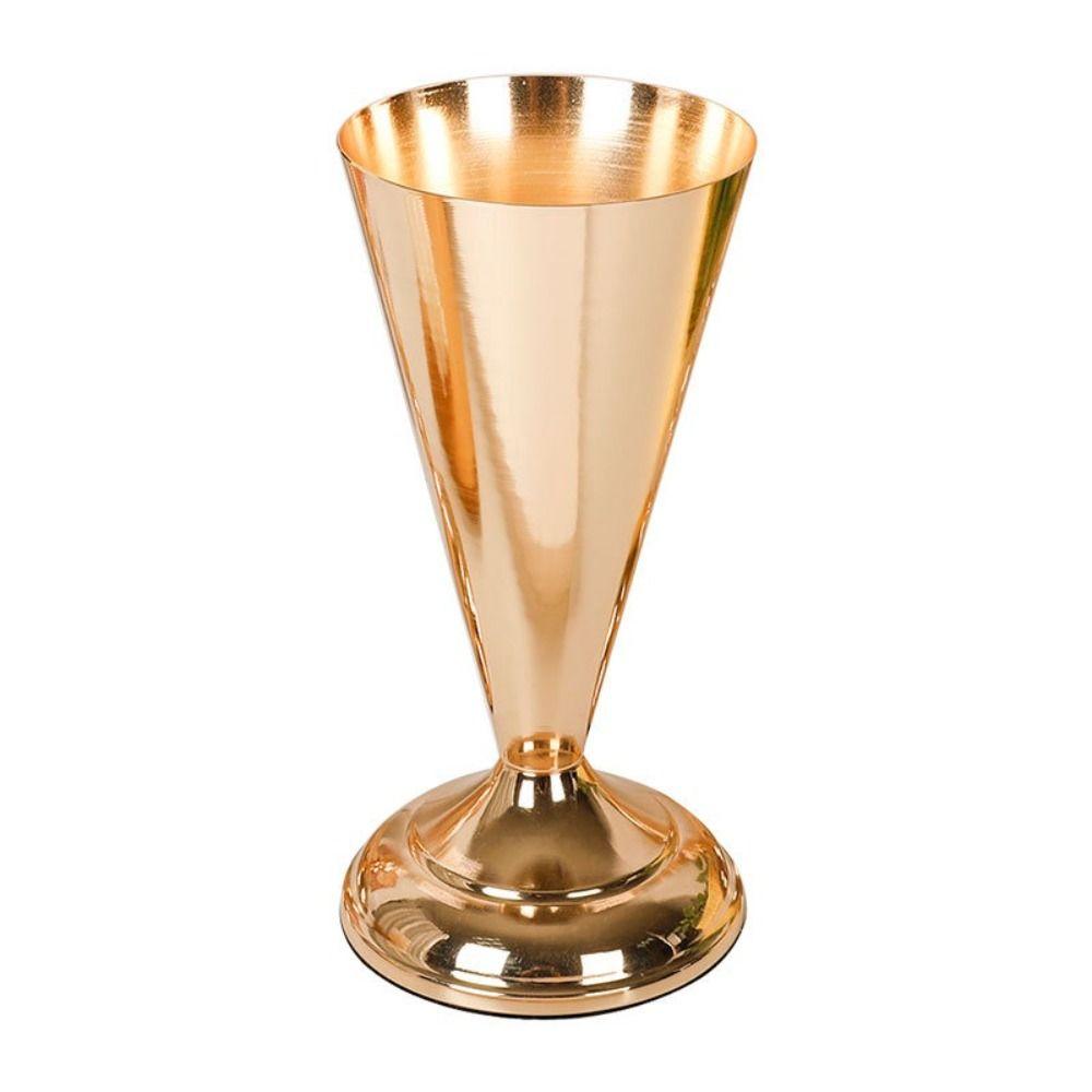 New Iron Flower Vase European Exquisite Flower Stand Golden Candle Holder Wedding