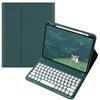 Compatible with 2025 iPad11 A16: Bluetooth Keyboard Case for 10th Generation iPad 10.9" with Pen Slot and Touch Backlight