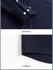 Khmer Oxford Spinning Solid Color Casual Versatile Long Sleeve Shirt