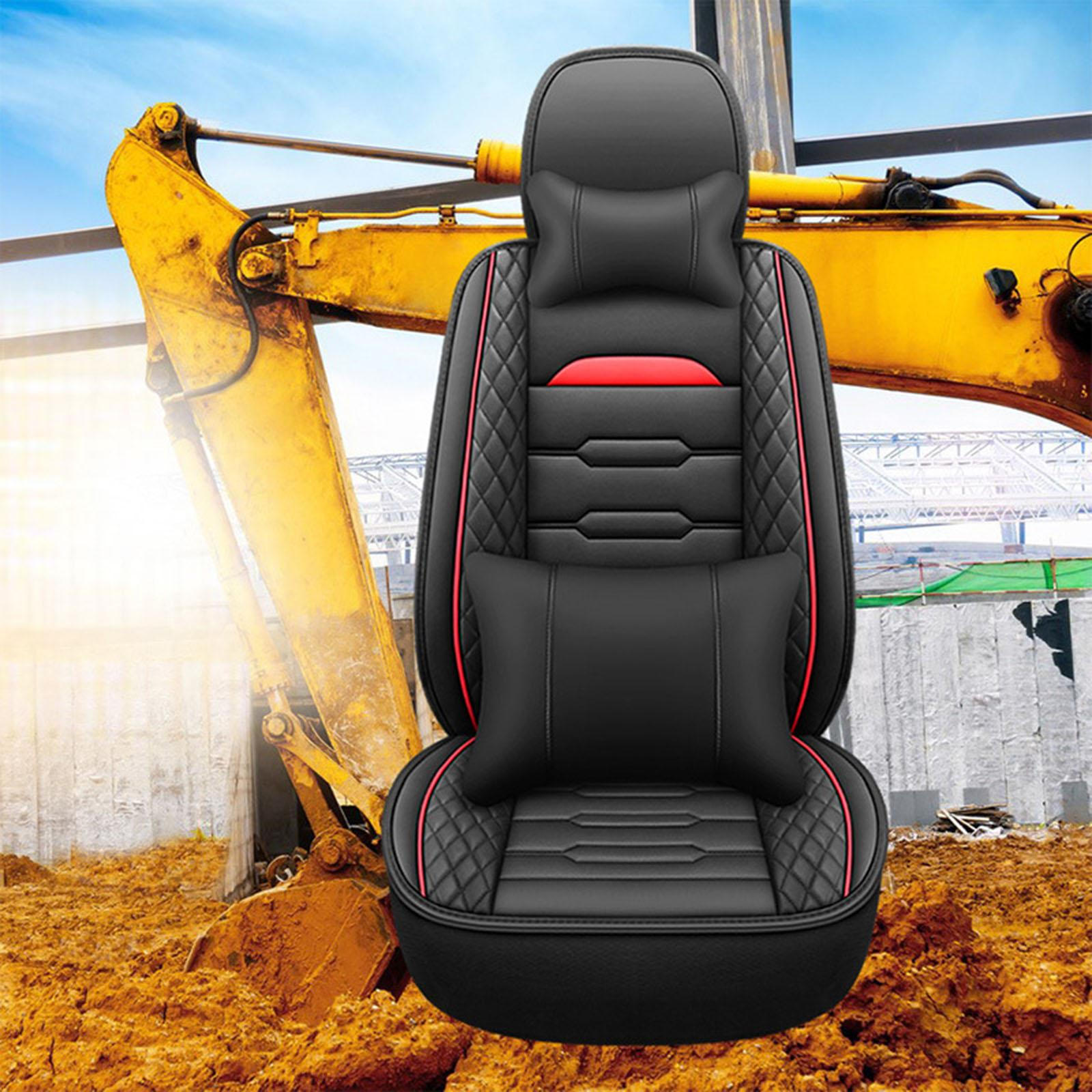 

Excavator Seat Cover, Dustproof, Comfortable, Easy to Clean, Breathable, Spare Part красный