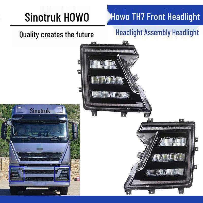 HOWO TH7 LED Combo Headlight Assembly for Bumper