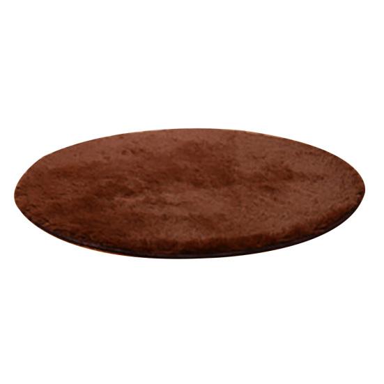 120cm Round Fluffy Soft Rug Anti-Slip Floor Mat Carpet Cushion Bedroom Decor
