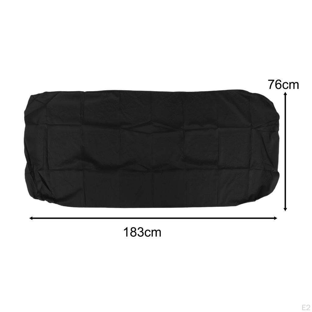 Rectangle Table Cloth Elastic Fitted Reusable Washable Picnic Cover for 6 Foot