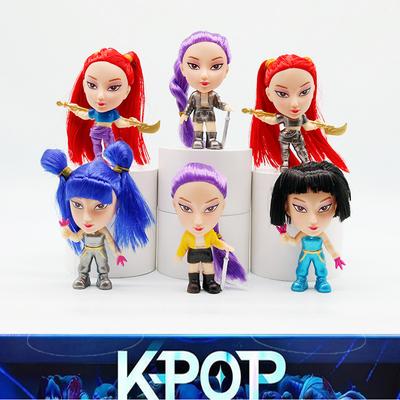 Anime k pop Lovci démonů Skupina Lovců čarodějnic Vysoký vzhled Lepicí panenka panenka Dívčí srdce Dekorativní panenka Sváteční dárky