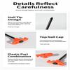 Fluorescent Outdoor Tent Peg 25cm Glow Camping Stakes Heavy Duty Ground Nails for Shelter Hiking Secure Fastening 10pcs