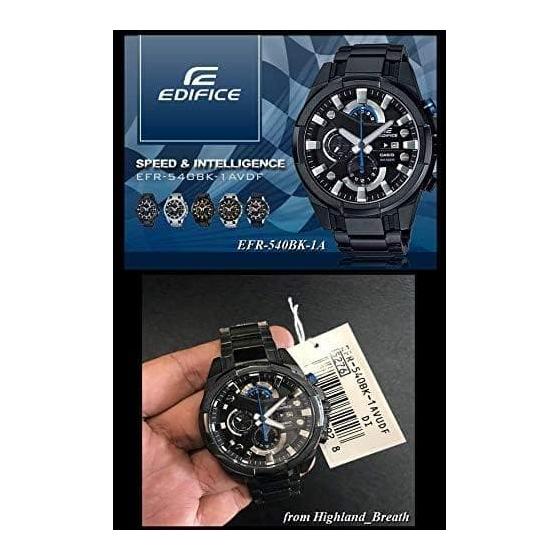 Used Casio Edifice EFR-540BK-1A CASIO EFR-540BK-1