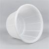 Round Plastic Storage Basket with Rope Handle