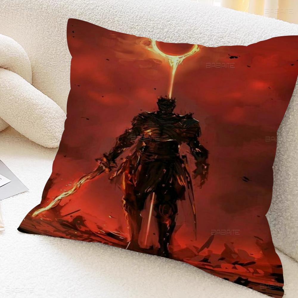 Cartoon Dark Anime Soul Cushion Cover Inches Farmhouse Decor Home Throw Pillow Covers For Couch Decorations