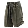 Men's Relaxed Fit Drawstring Waist Casual Shorts with Elastic and Printed Pattern for Everyday Wear and Comfort