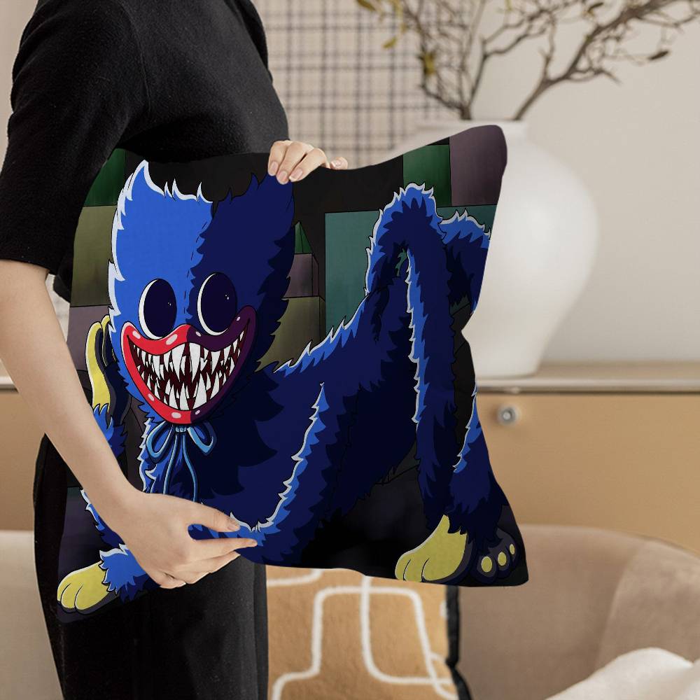 H-Huggy W-Wuggy Pillow Anime Pillow Sofa Bed Head Pillow Cover Cushion Cover 45x45 Cm Fashion
