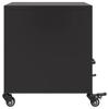 Nightstand Black 36 X 39 X 43.5 Cm Steel