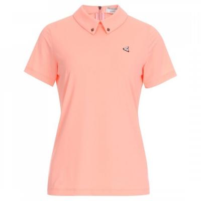 Shop   STud Golf Wear ShorT Sleeve Polo T shirT Pink Lb Wsh 224