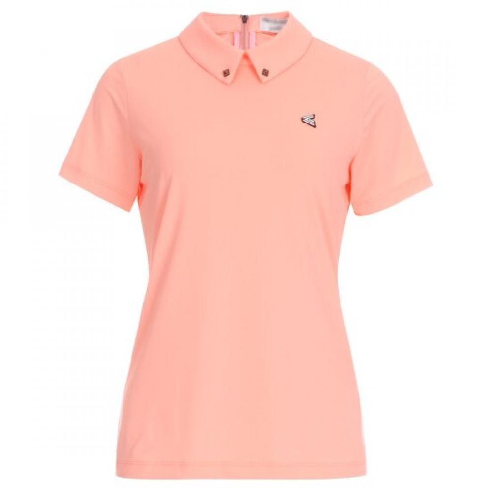 Shop STud Golf Wear ShorT Sleeve Polo T shirT Pink Lb Wsh 224