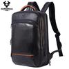 Humerpaul Zaino in pelle Borsa per computer multifunzione di grande capacità Borsa da viaggio con presa USB