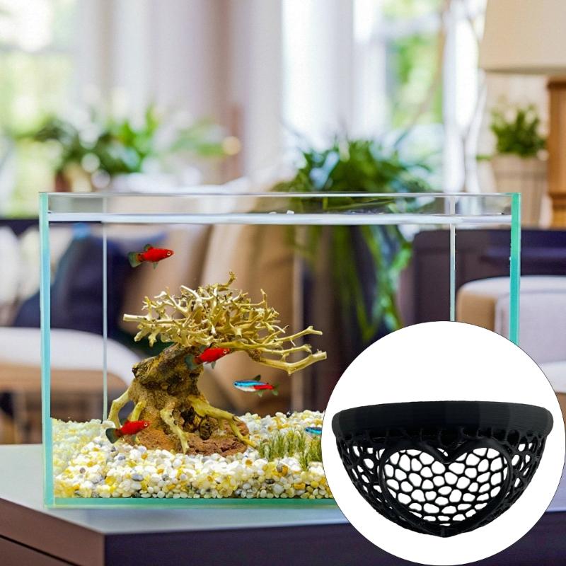 Artificial Floating Cave for Betta Aquarium Decors Landscape for Aquarium Landscaping Appearance