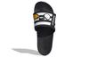 adidas Neo Adilette Comfort Adj Amarillas Cruzadas Negras Blancas Chanclas Unisex 'Negro Blanco' FY3037