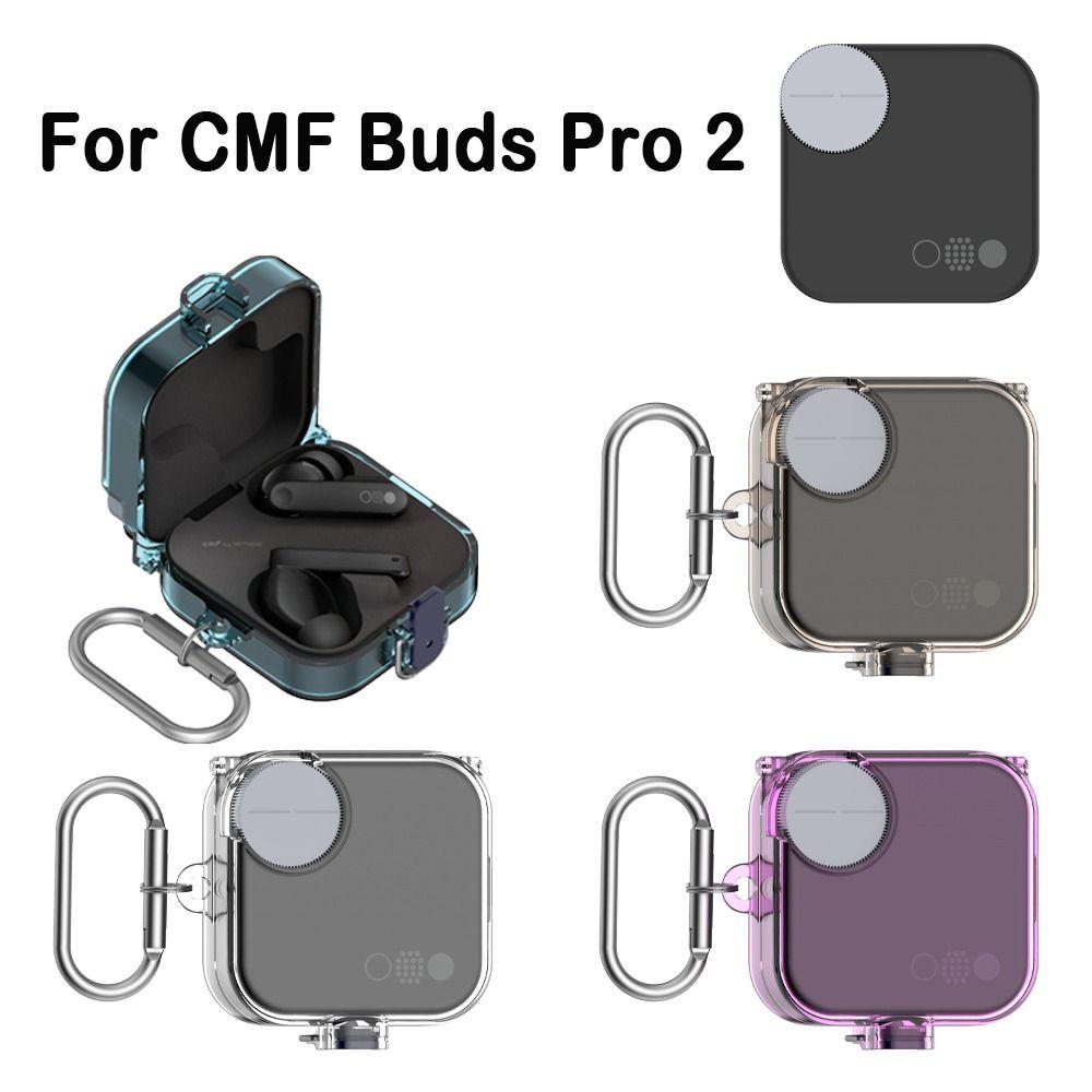 Transparent Earphone Protective Case Security Lock Protector New Clear Cover for CMF Buds Pro 2