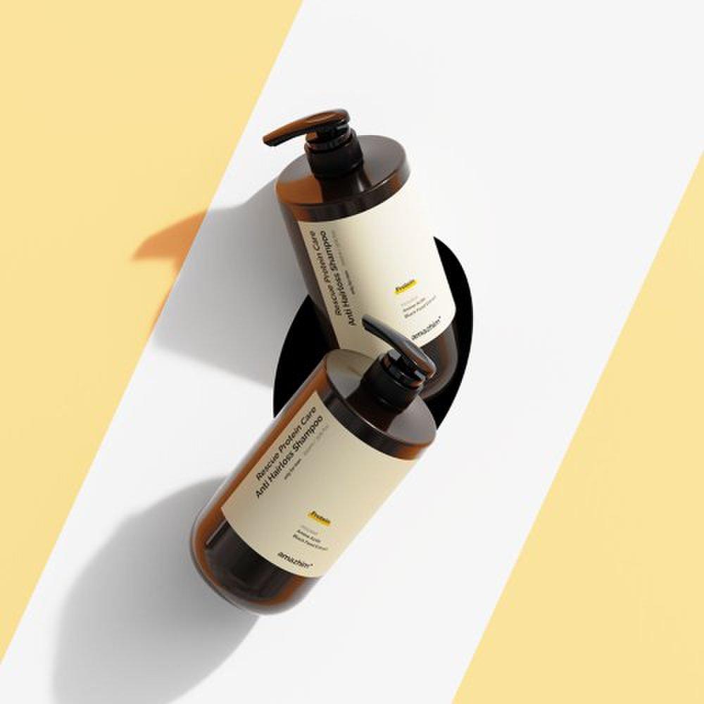 Amazhim Rescue Protein Care Anti-Hair Loss Shampoo Large Capacity 1000ml