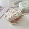 Mini Cute Square Cosmetic Bag Women Portable Earphones Lipstick Sanitary Napkins Storage Pouch Small Makeup Zipper Bags Purse