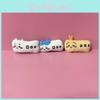 Adorable Chiikawa Mini Creative Plush Bear Train Brooch Soft Toy Gift For Kids
