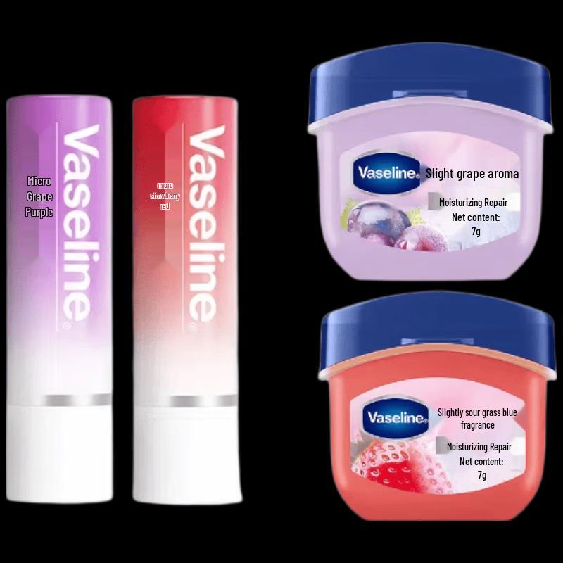 Vaseline Fruity Hydrating Lip Balm Set