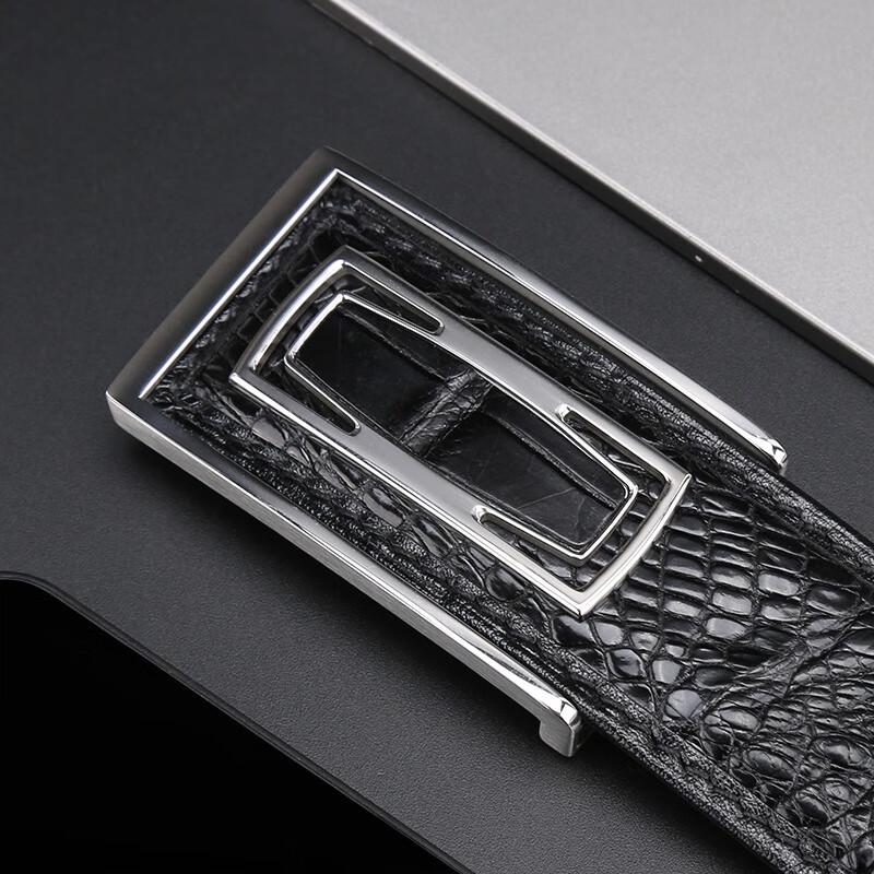 Мужской деловой ремень PLOVER из кожи крокодила