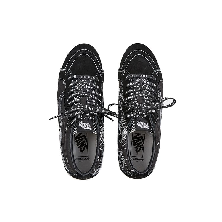 Vans Goodhood X Vault Og Sk8 Mid Lx Retro Sneakers 'Black White' VN0A3ZCDRJZ