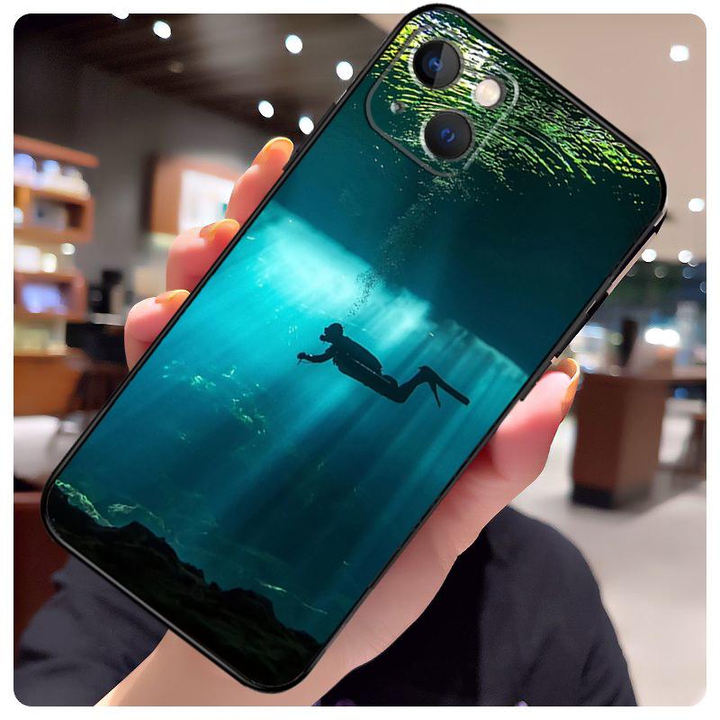 Scuba Diving Case For iPhone 17 Pro Max 15 14 13 11 12 16 Pro Max Mini 15 16 Plus 16e 17 Air Phone Cover
