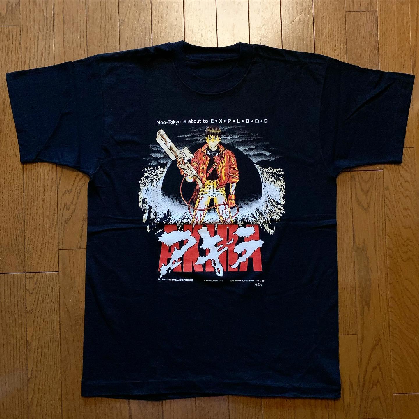 

2024 Популярный Новый Стиль AKIRA ИватаМицуо Аниме Футболки с Короткими Рукавами Акира Тэцуо с Коротким Рукавом Мужские и Женские Одинаковые 4XL