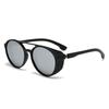 Punk Style Polarized Sunglasses Double Beam Round Hollow Retro Sunglasses Amazon Hot-Selling Glasses