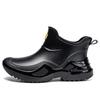 Men's Waterproof Work Rain Boots for Fishing Gardening Car Wash Indoor Kitchen Rubber Shoes Durable Comfortable