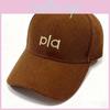 Corduroy Baseball Cap With Embroidered Letters For Sun Protection And Casual Style