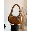 Niche design sense retro fashion portable small bag women's autumn new Maillard shoulder armpit bag
