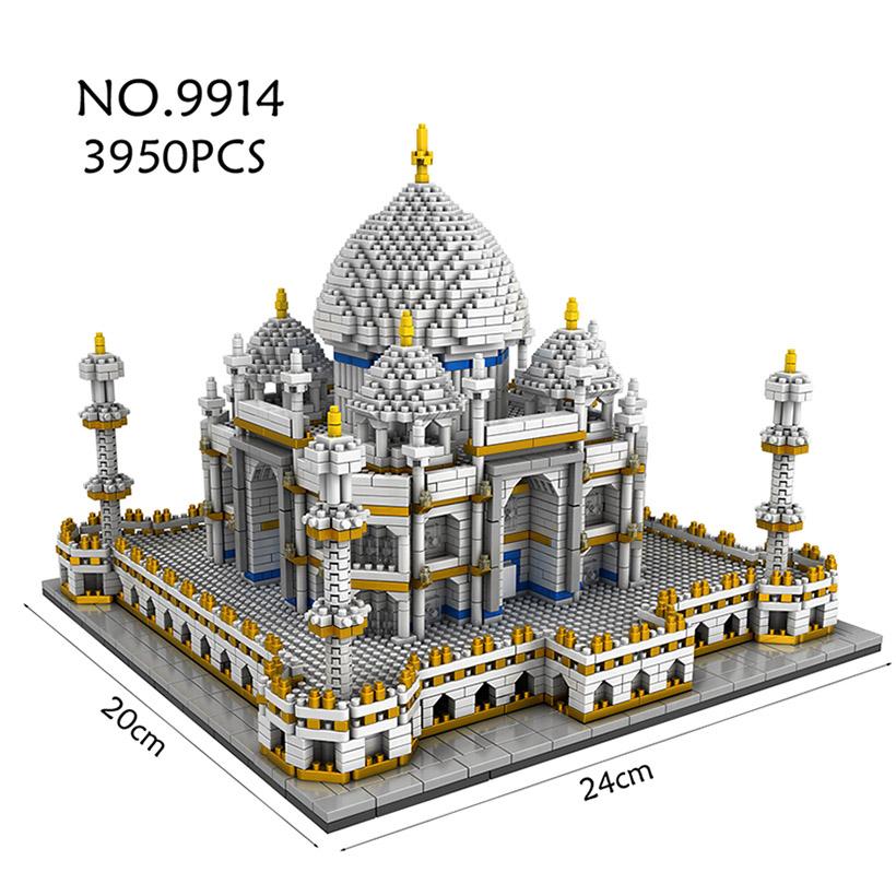 

World Famous City Architecture Small Creating Pieces Model Learning Toy Play kits for Youngsters Gifts Compatible with with Brands Mini Bricks