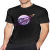 Comestia Galaxy Filled Planet Herren Kurzarm T-Shirt Rundhals T-Shirt XS