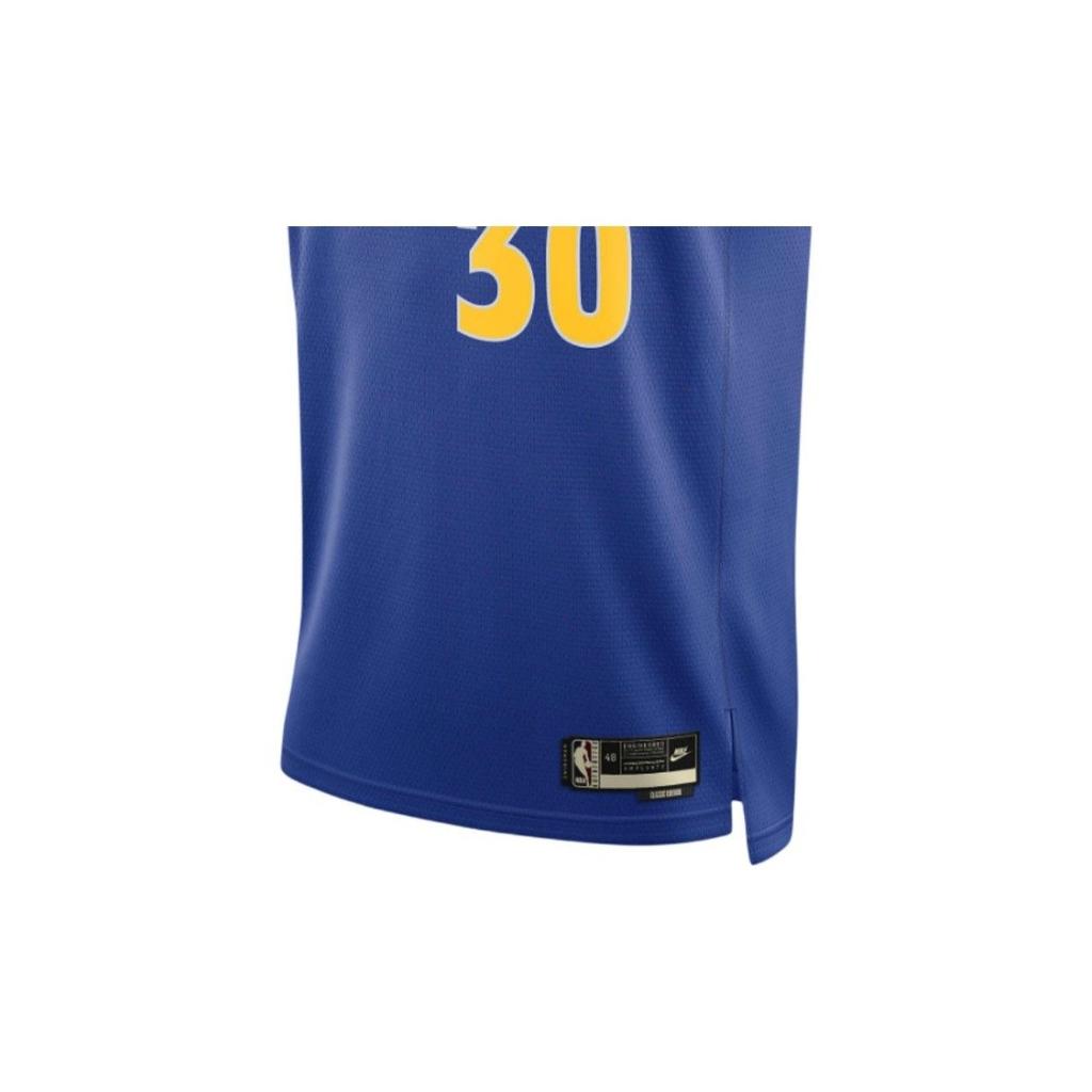 Nike NBA Warriors Curry 30 Basketball Jersey Unisex Blue