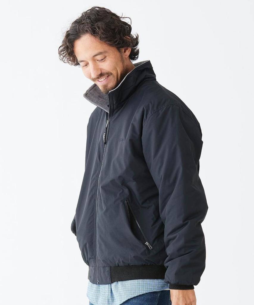LL Bean US Fit Size Navy 0UF4322004 Men's Warm-Up Jacket, Regular, M, Blue,