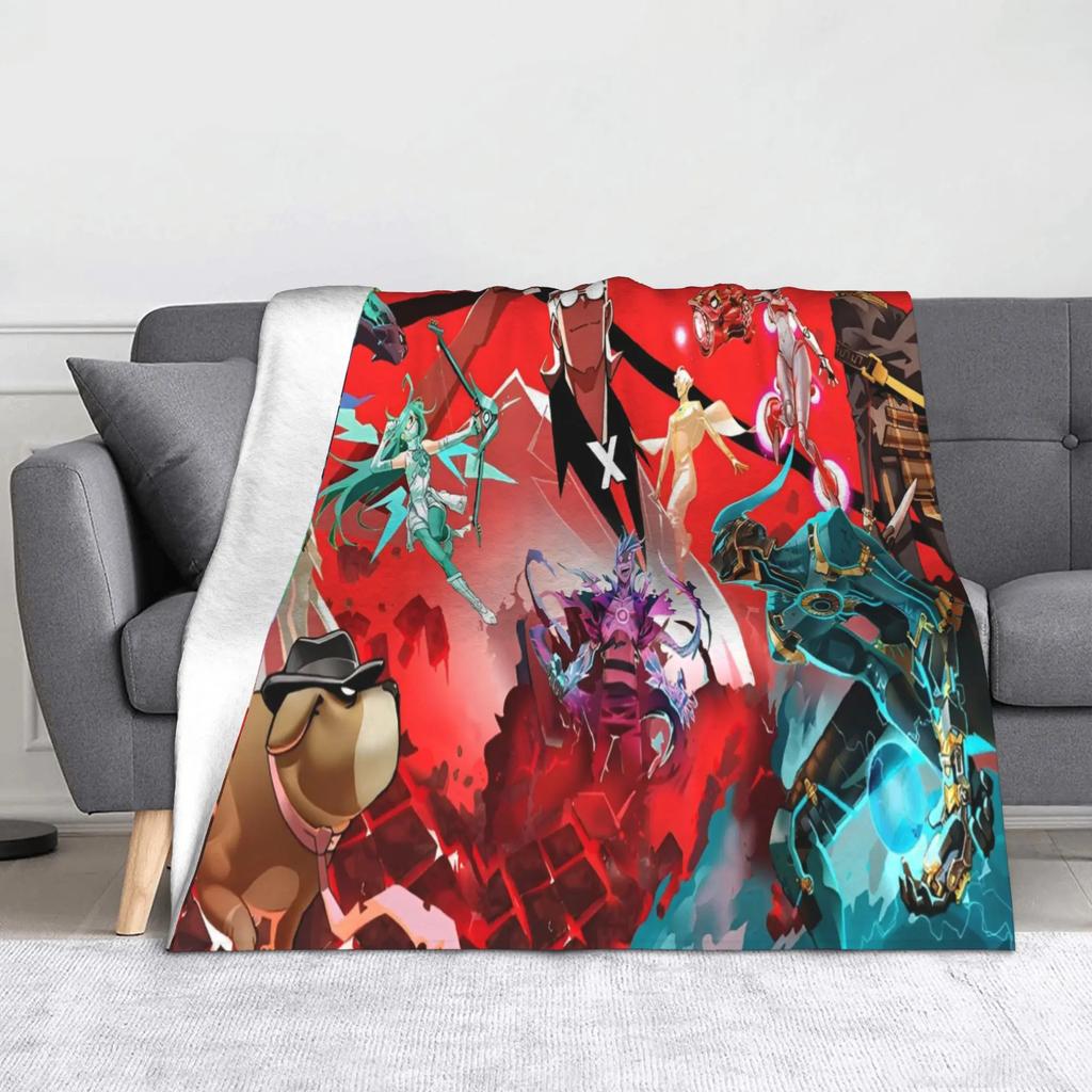 To Be Hero X Anime Flannel Throw Blankets Soft Vintage Chair Cover for Sofa Decor Home Textile Cozy Blanket
