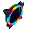 מארז Rgb 120 מ"מ 4 פינים מאוורר קירור צבעוני כחול-אדום-לבן נושא נוזלים לד מצנן מאוורר רדיאטור גוף קירור