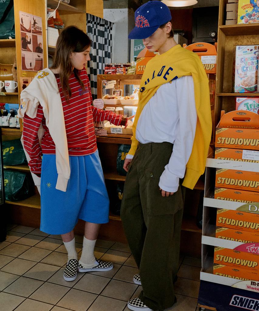 GOLDEN SUNSHINE Cotton Monkey Pants_Khaki