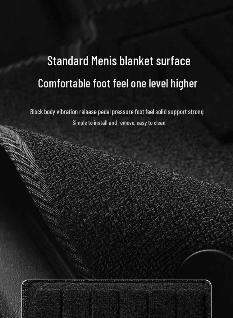 Complete Floor Mat Set for Tesla Model 3/Y (Refreshed Version) - Car Accessories Body Kit
