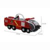 Fire Truck Rescue Fighters Vehicle With Lights Sounds And Water Pump For Kids**