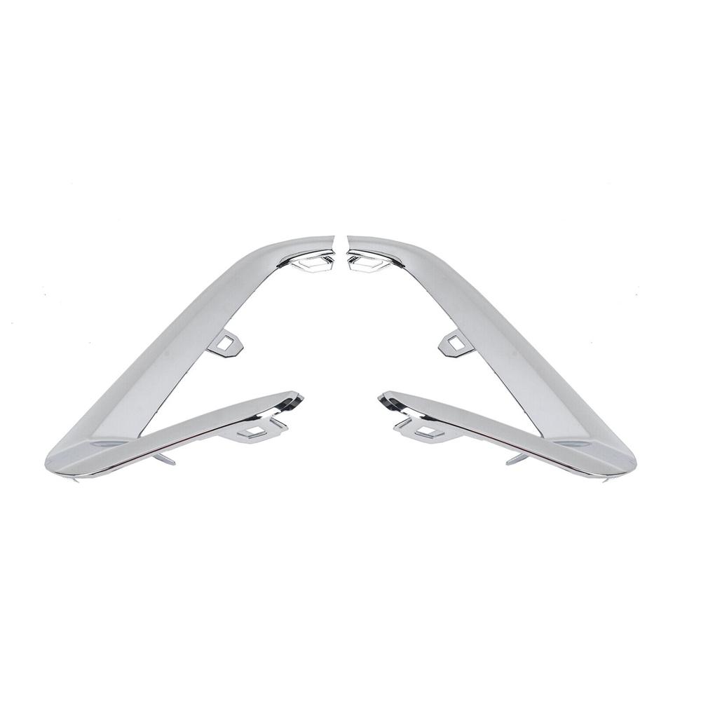 2Pcs For 2018-2021 GMC Terrain Drivers & Passenger Side Fog Light Bezel Trim