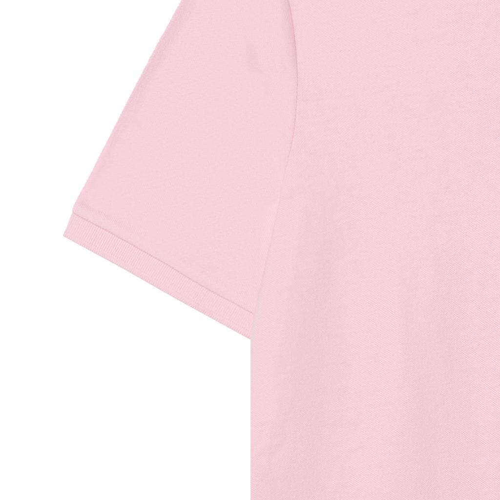 Polo Ralph Lauren Solid Color Polo Shirt With Logo Embroidery Men Polo Shirts Pink 710783656-033