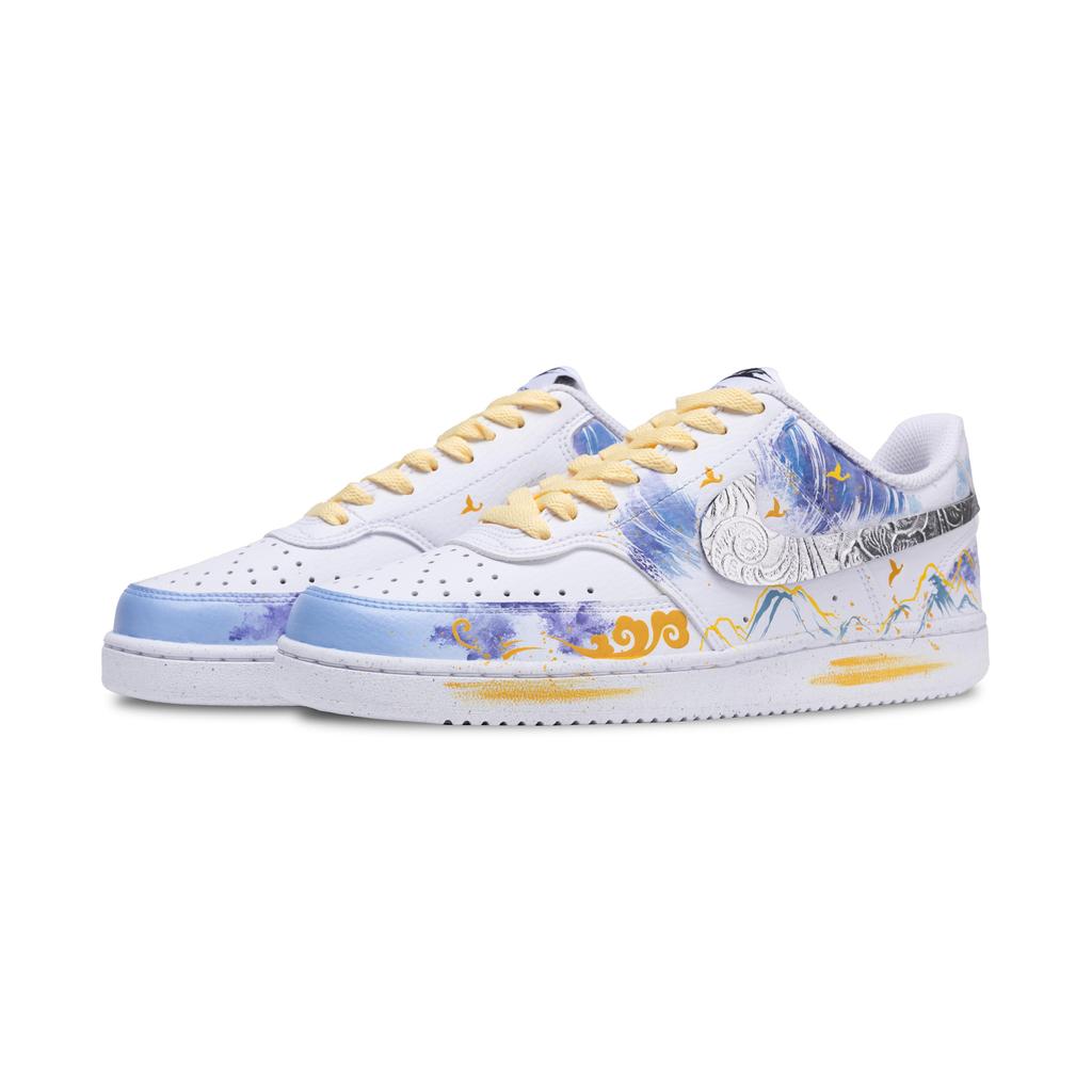 Nike Court Vision 1 Skateboard Shoes Men's Low Top White DH2987-101(Team1015-)