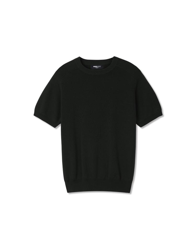 Michikoleondeonseupocheu Saddle Round Muscle Fit Knit Black