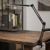 LED Desk Lamp with Clamp Adjustable SpaceSaving Reading Light for