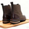 Men's Leather Lace - Up Ankle Boots Retro Color - Block Formal Casual Boots Comfortable Non - Slip Dress Boots For Daily Wear