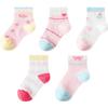 Chaussettes Mi-mollet Respirantes Minibala pour Enfants (Lot de 5 paires)