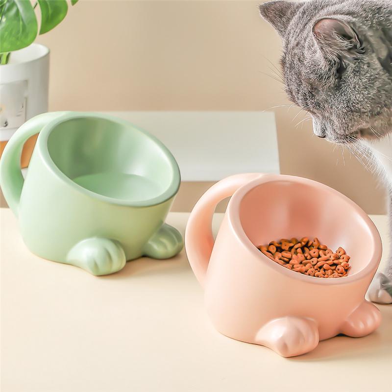 Pet Bowl Gardening Outdoor Cat Dog Bowl Non-Slip Pet Feeding Dish For Cats Dogs